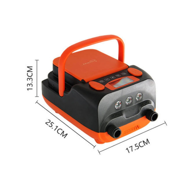 STERMAY Paddle Board 16PSI LCD Display Rubber Boat Air Pump, HT-790 STERMAY Paddle Board 16PSI LCD Display Rubber Boat Air Pump, HT-790